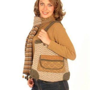 Mix of Stitches Peruvian bag